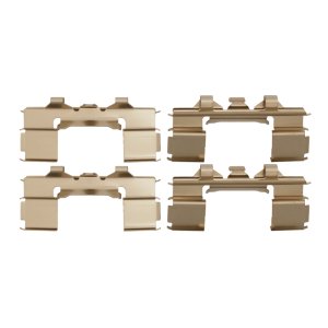 Nissan D21 Hardbody Disc Brake Hardware Kit - Front - R1 Concepts - `85-`15